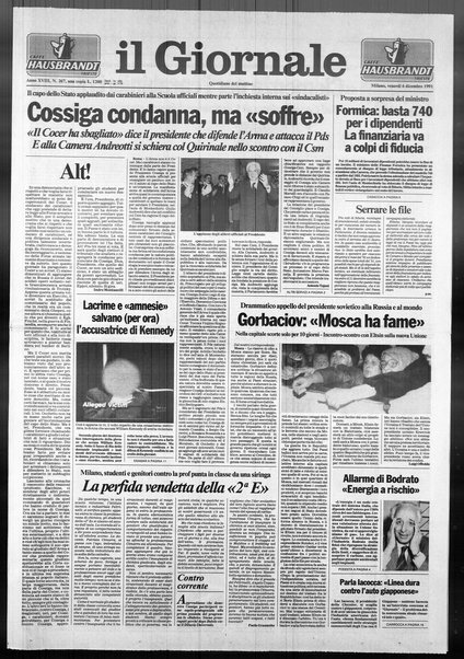 Il giornale : quotidiano del mattino